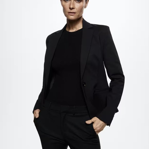 Mango NWT Slim Fit Trousers Size US8 (40EUR - Picture 4 of 13